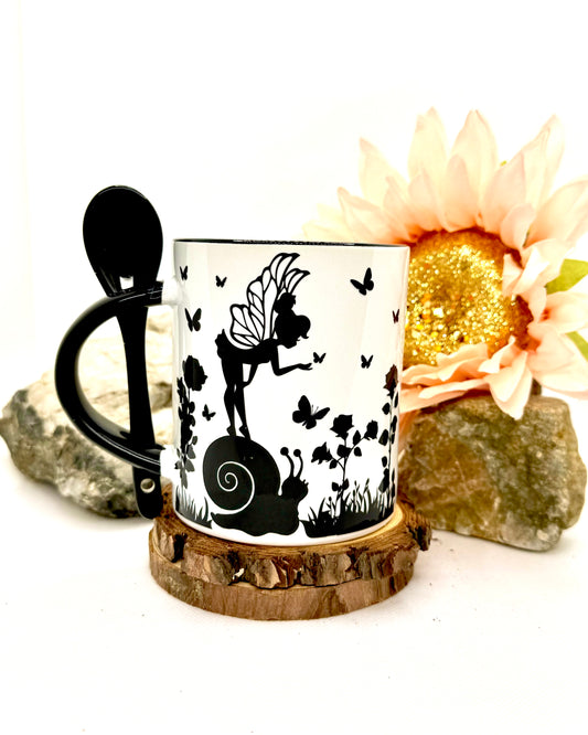 Forest Fairy Mug with Spoon