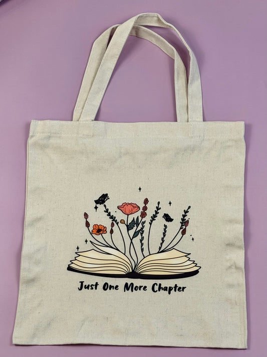 “One More Chapter” Library Bag