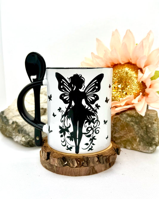 Forest Fairy Mug with Spoon