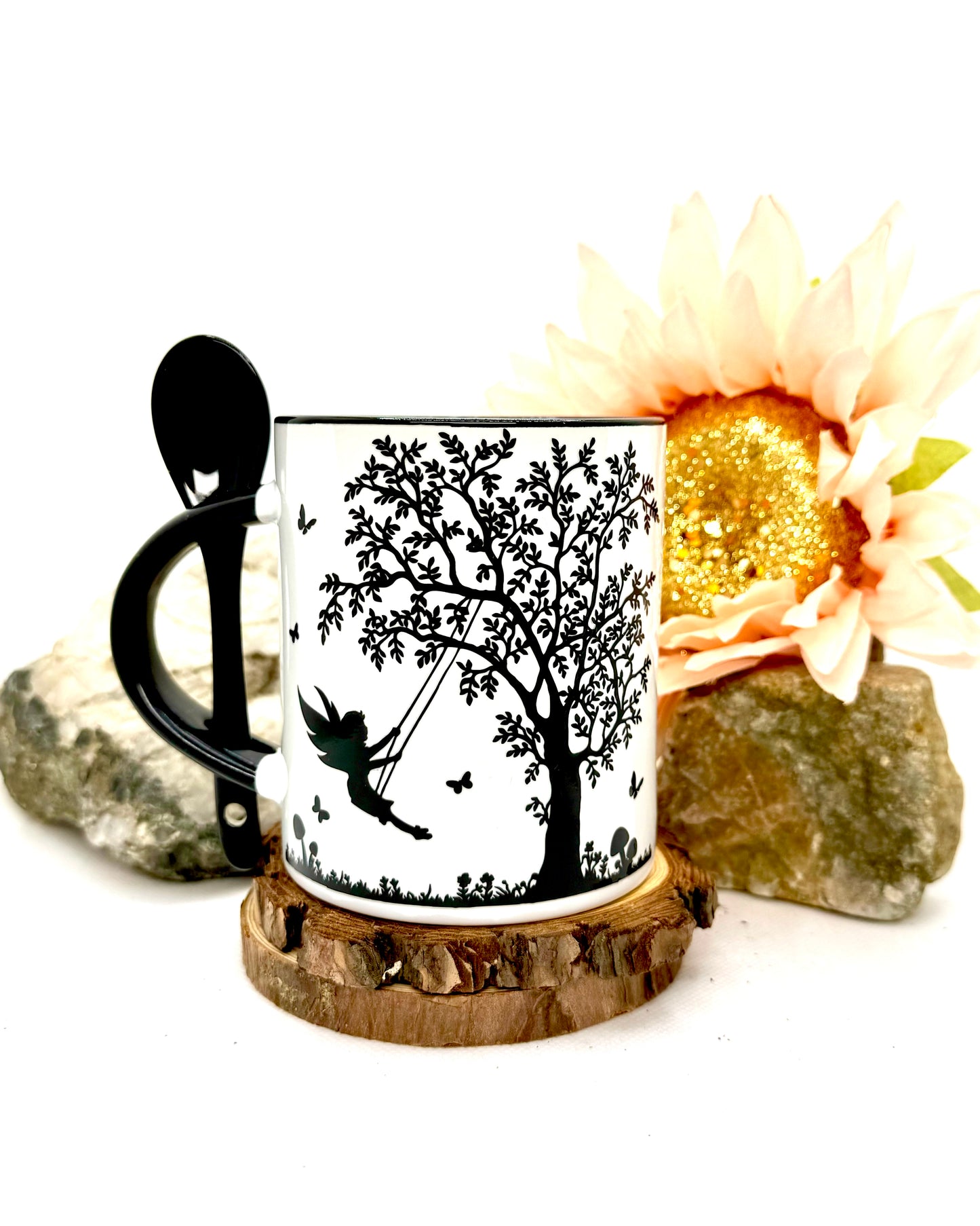 Forest Fairy Mug with Spoon