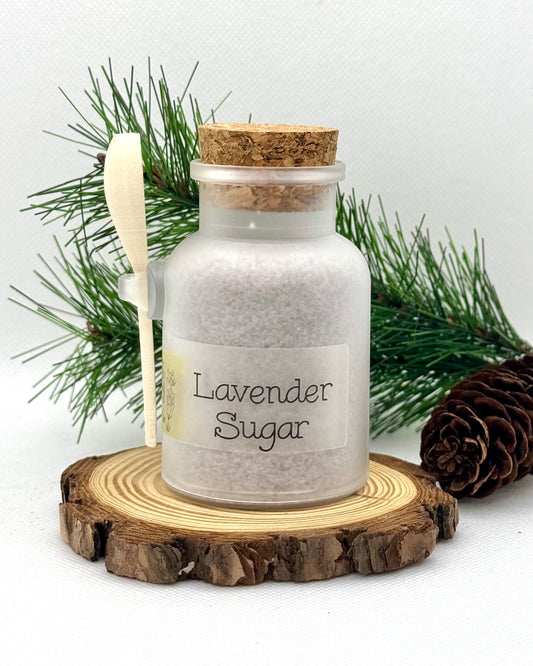 Homemade Lavender Sugar